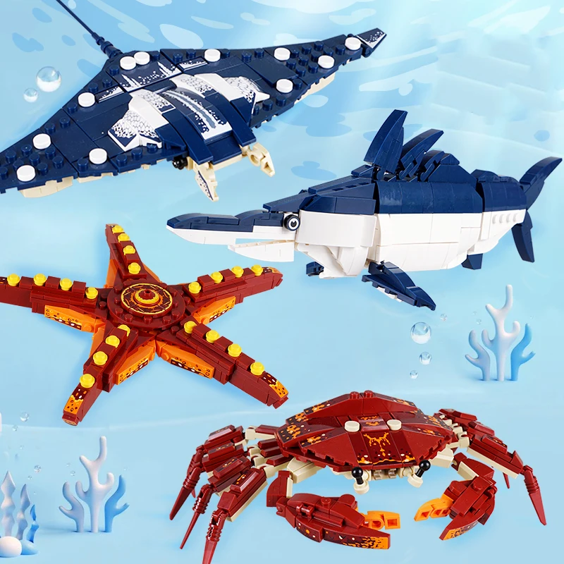 Tech Diving Accessories - Jouet de construction créatif DIY Animaux