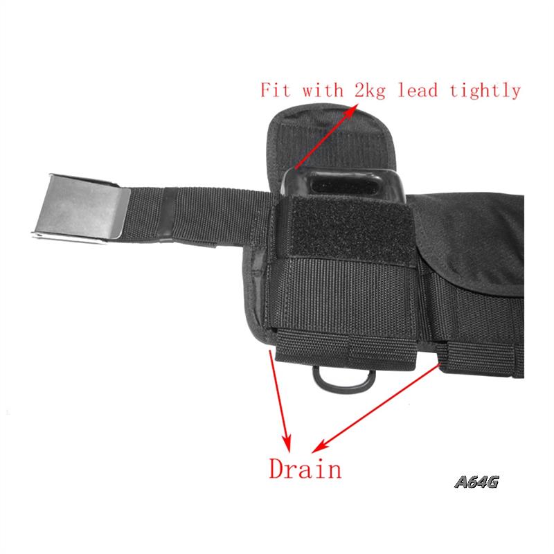 Tech Diving Accessories - Ceinture de poids réglable pour plongée