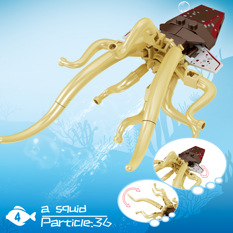Tech Diving Accessories - Série Ocean World, mini blocs de