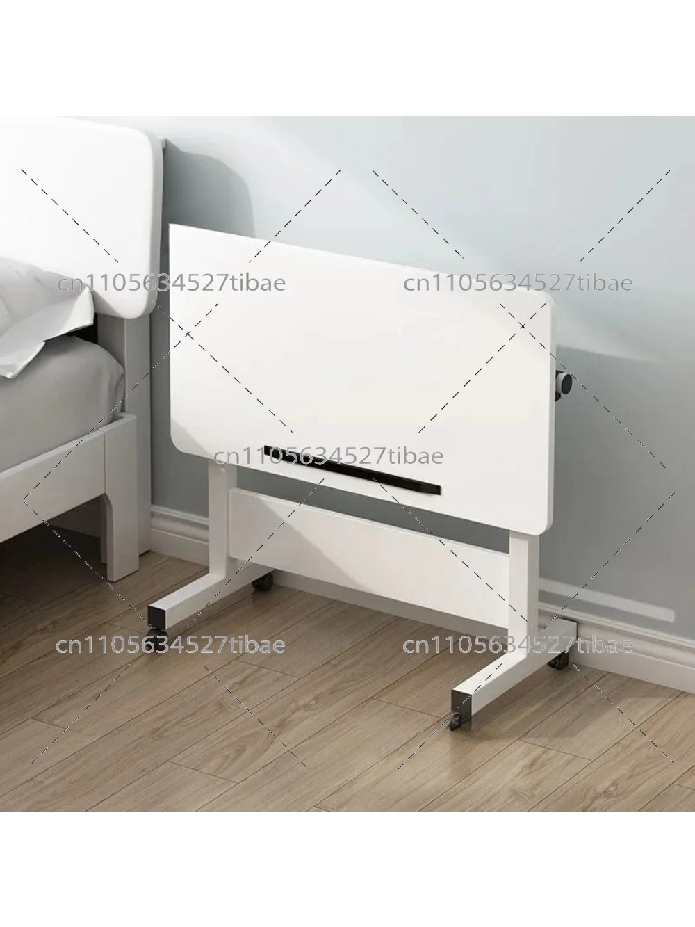 Laptop Stand Bamboo - Table pliante mobile, petite table de
