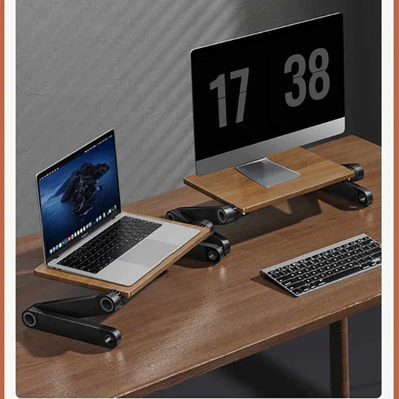 Laptop Stand Bamboo - Support de hauteur pour ordinateur portable