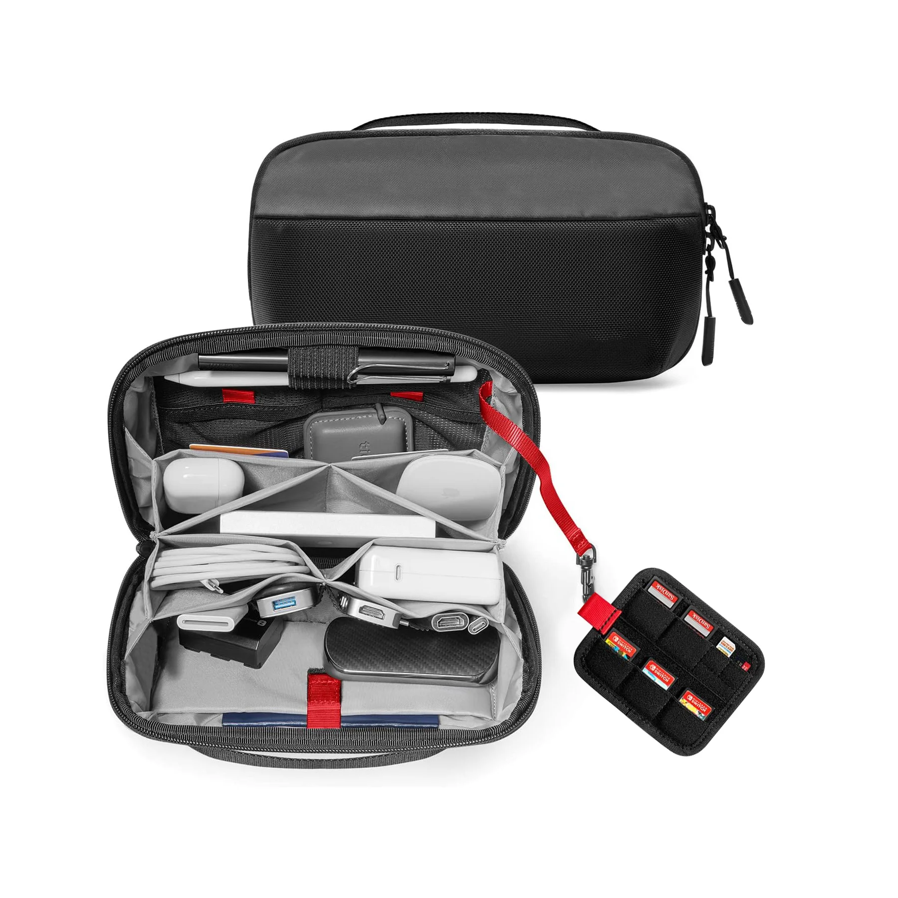 Tech Accessories Travel - Pochette de rangement pour accessoires de