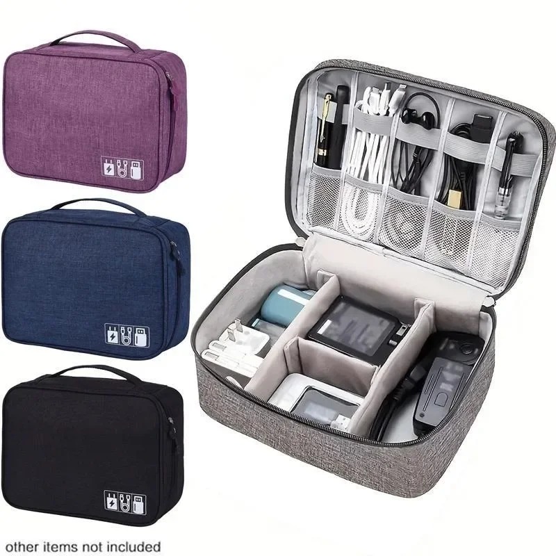 Tech Accessories Travel - Organisateur d'électronique, étui de voyage résistant