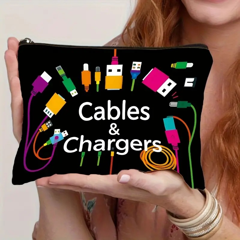 Tech Accessories Travel - Sac organisateur de câbles Black Tech