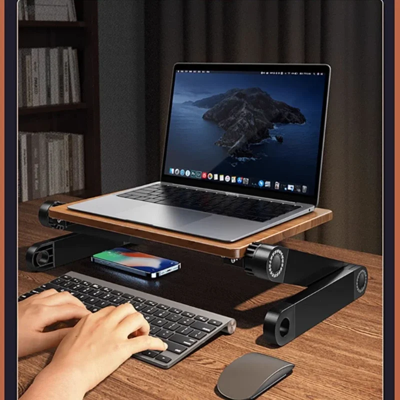 Support de hauteur pour ordina - Laptop Stand Bamboo avis et prix