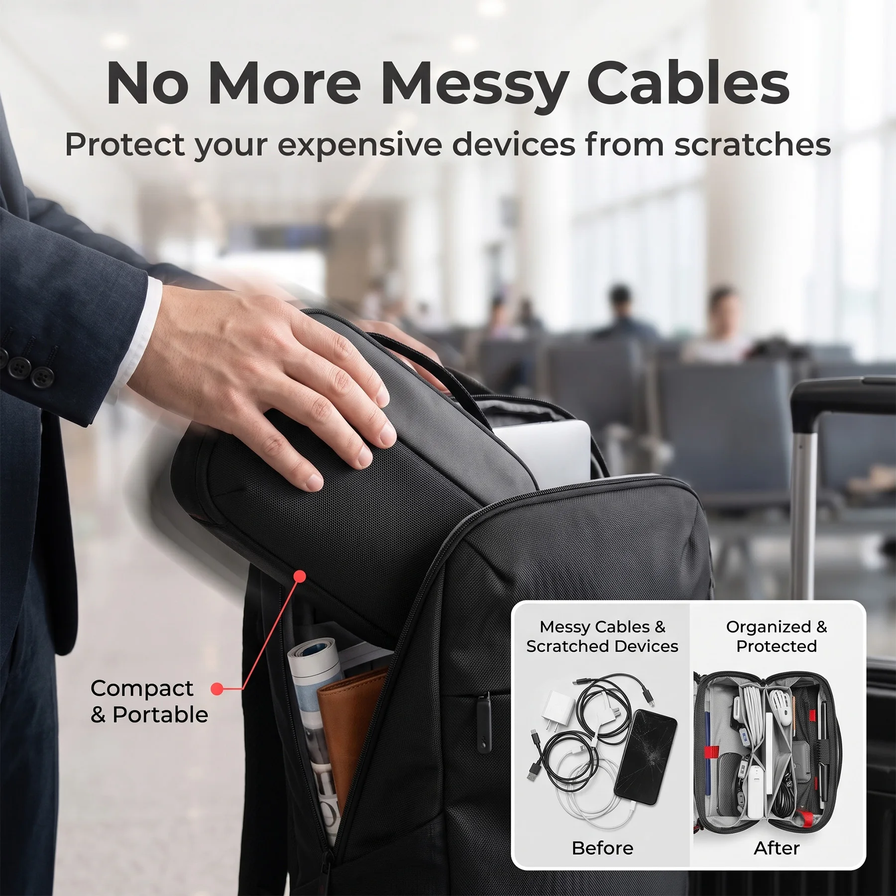 Pochette de rangement pour acc - Tech Accessories Travel avis et prix