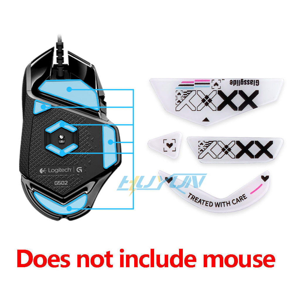Les coussinets de pieds en ver - Logitech Mouse G502 avis et prix