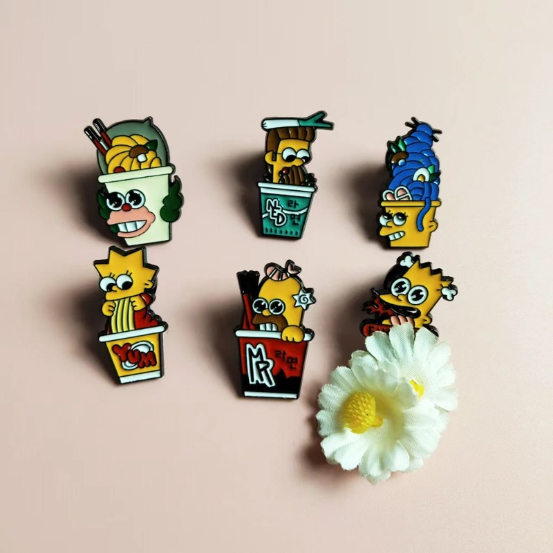 Ensemble de 6 badges amusants  - Vintage Tech Accessories avis et prix