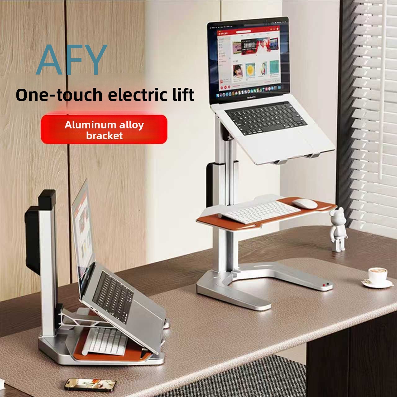 Convertisseur de bureau électr - Laptop Stand Bamboo avis et prix