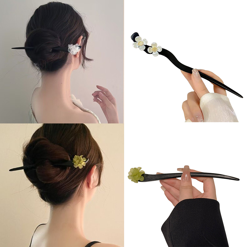 Bâtons de cheveux en bois de S - Tech Accessories For Women avis et prix