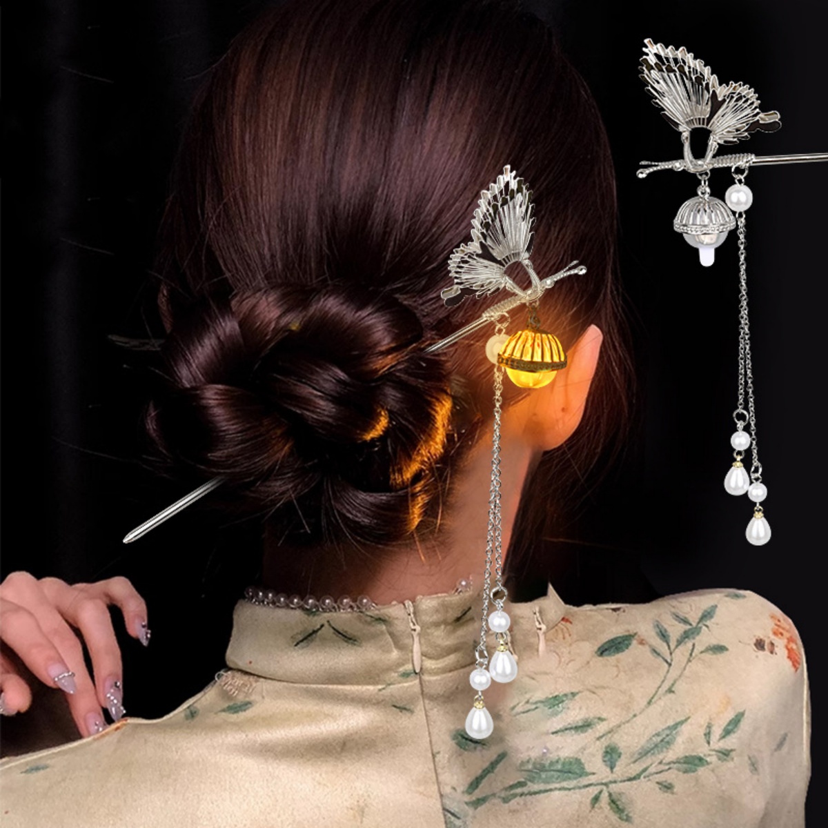 Épingle à cheveux à fleurs lum - Vintage Tech Accessories avis et prix