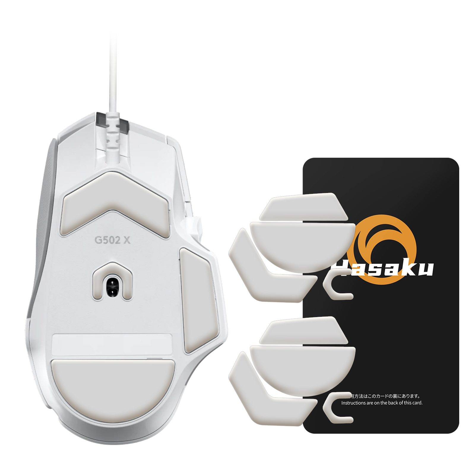 HASAKU-Patins de pieds de sour - Logitech Mouse G502 avis et prix