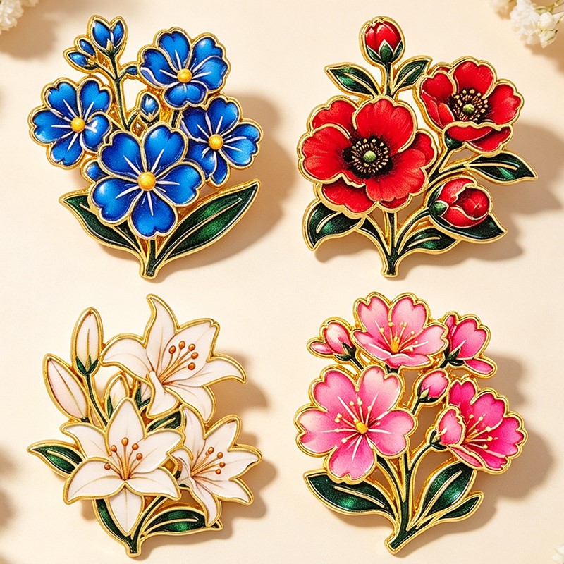 Broche Émail Vintage Mignonne  - Vintage Tech Accessories avis et prix