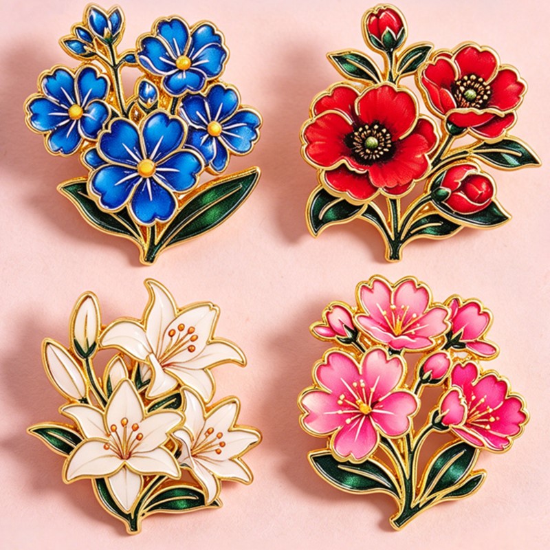 Broche Émail Vintage Mignonne  - Vintage Tech Accessories avis et prix