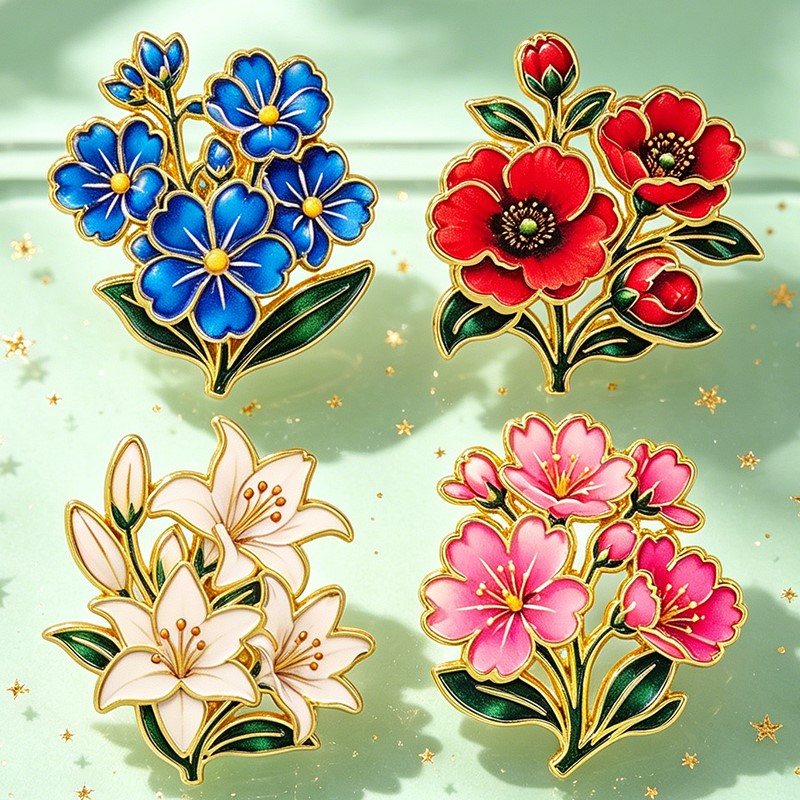 Broche Émail Vintage Mignonne  - Vintage Tech Accessories avis et prix
