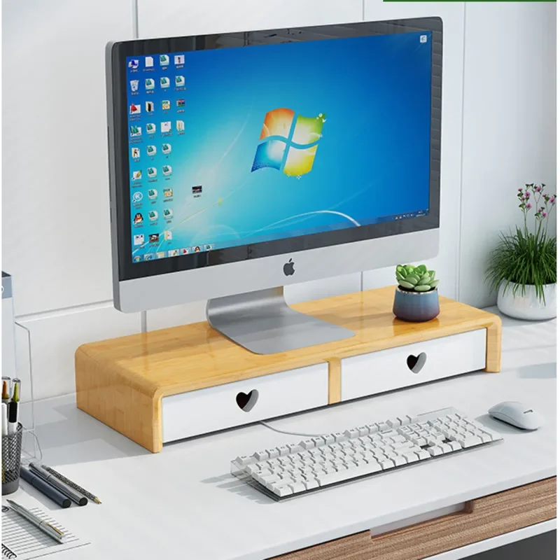 Support de bureau en bambou na - Laptop Stand Bamboo avis et prix