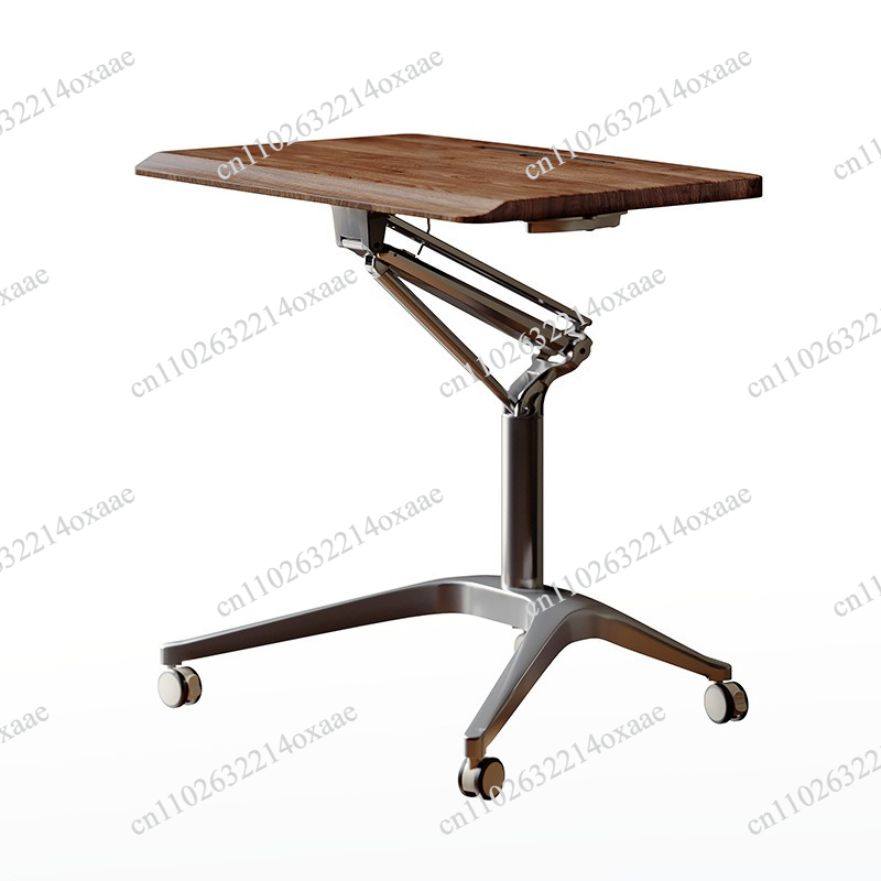 Bureau debout pneumatique, tab - Laptop Stand Bamboo avis et prix